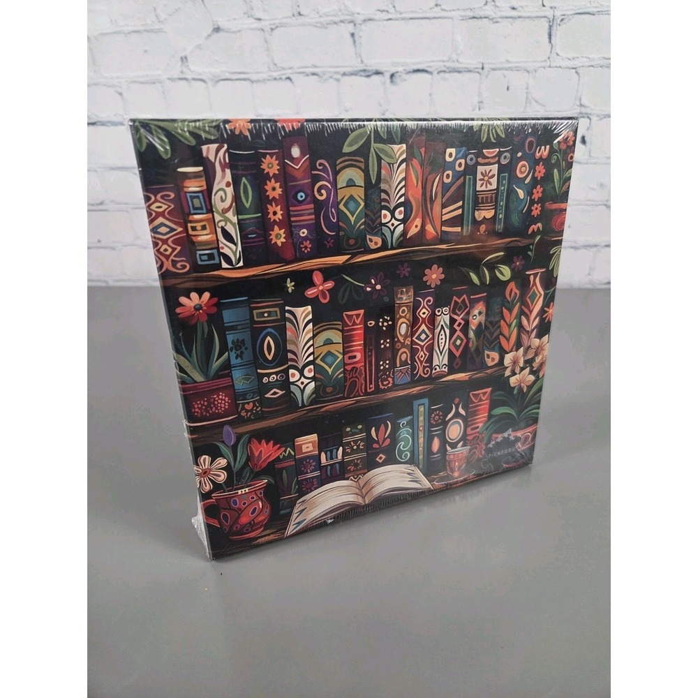 1000 Pc Puzzle Sealed In Box Fantasy Color Bookshelf